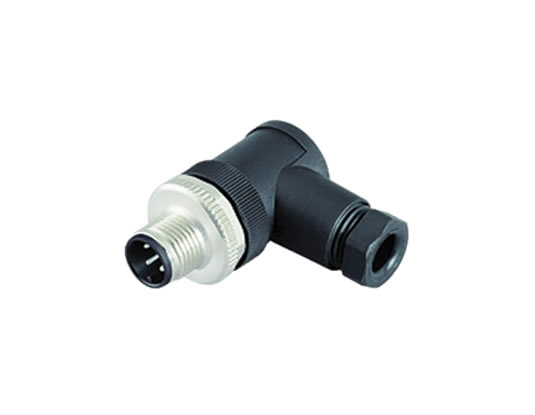 M12 4Pin 連接器、彎頭、公頭