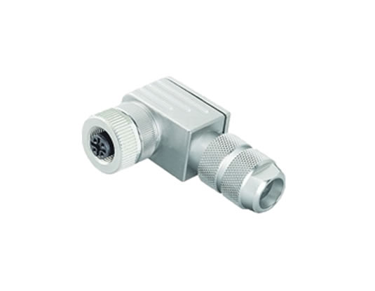 M12 5Pin 屏蔽插頭、彎頭、母頭